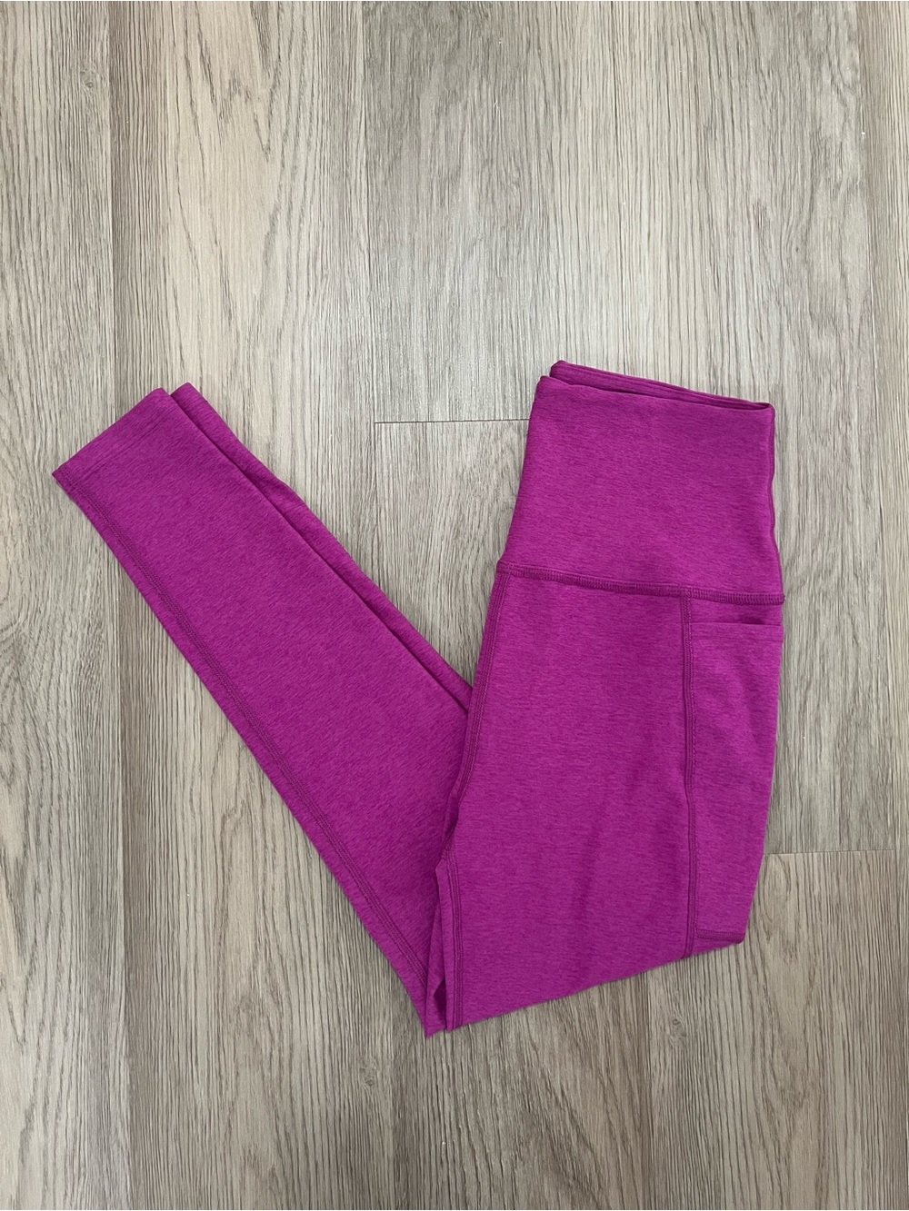 Beyond Yoga Spacedye Caught In The Midi High Waisted Leggings Berry Bliss L